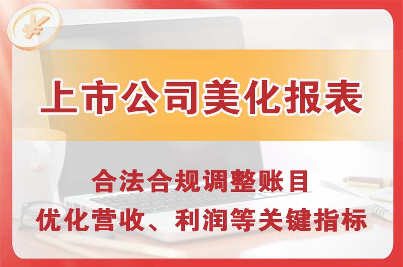 宁河上市公司美化报表